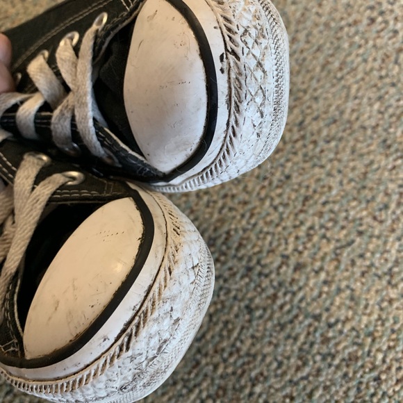 Black High Top Converse - Picture 3 of 8